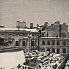 Ruiny pałacu Brühla w 1945 roku, Zbiór otwarty fotografii XX wieku, nr zesp. 1950/IV, sygn. III-410