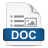 Dokument typu doc - ikona