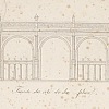 Projekt restauracji pałacu Saskiego, 1837 r., Kolekcja planów architektonicznych, nr zesp. 1311/IV, sygn. 158/1