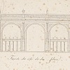 Projekt restauracji paacu Saskiego, 1837 r., Kolekcja planw architektonicznych, nr zesp. 1311/IV, sygn. 158/1